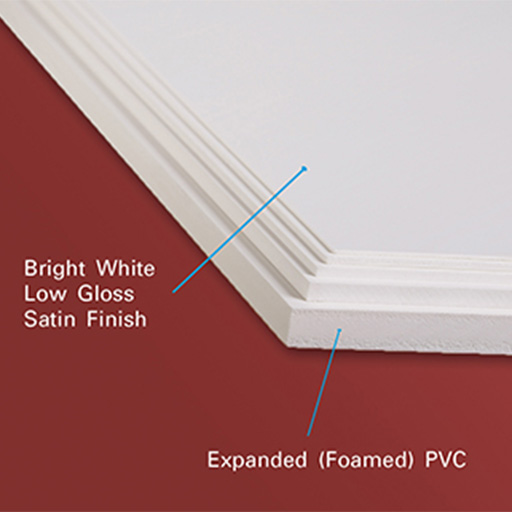 WHT-1/2-5X7-1P Mega Format Expanded PVc Plastic Sheets - 5 X 7 Rigid White  Sheet for crafts, Signage, & Displays - Sintra, celtec PVc B