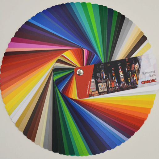 Oracal 651 Color Fan